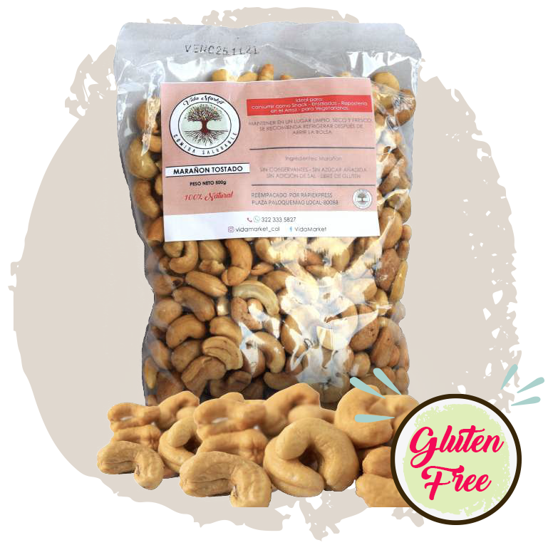 Marañon Tostado 500 gr - Vida Market